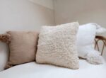 Pom Pom Cushion Cover – 100% Cotton Decorative Pillow
