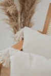 Pom Pom Cushion Cover – 100% Cotton Decorative Pillow