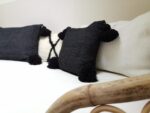 Pom Pom Cushion Cover – 100% Cotton Decorative Pillow
