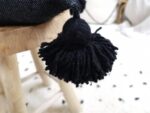 Pom Pom Cushion Cover – 100% Cotton Decorative Pillow