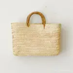 Rectangle Palm Leaf Bag – Handmade Moroccan A5 Basket