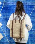 Marrakech Backpack – Moroccan Doum Palm Leaf Backpack