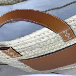 Emilia Luxe Leather Medium Cross Body Basket Bag