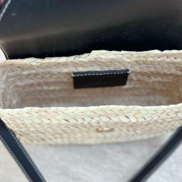 Biarritz Luxe Half Moon Clutch – Artisan Elegance Meets Mode
