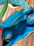 Real Suede Straw Personalised Bag – Handwoven Moroccan Basket with Suede Detail
