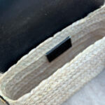 Antibes Luxe Leather Rectangle Clutch – Black Elegance