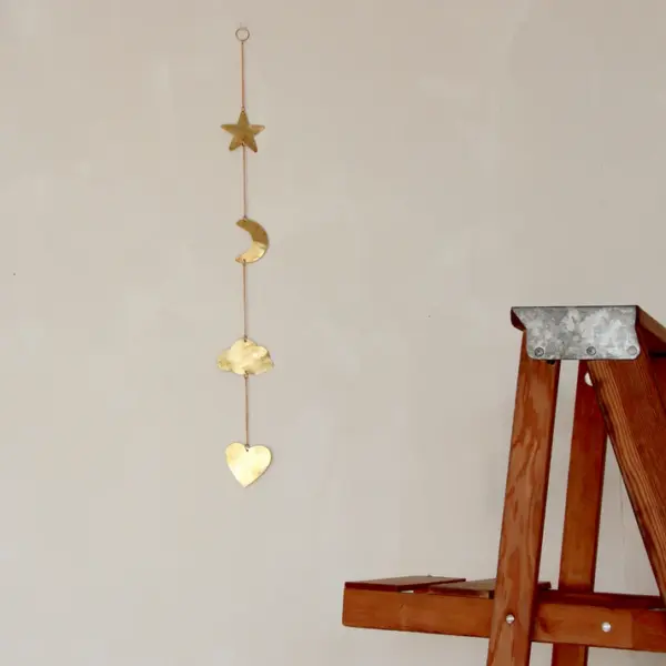 Moroccan Copper Garland – Handmade Decorative String Light with Artisanal Detailing