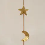 Moroccan Copper Garland – Handmade Decorative String Light with Artisanal Detailing