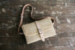 Woven Belt Bag – Handmade Moroccan Fanny Pack & Crossbody Purse with Leather Strap