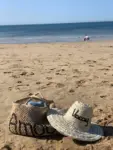 Customisable Straw Hat – Handwoven Summer Hat with Personalised Text