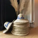 Customisable Straw Hat – Handwoven Summer Hat with Personalised Text