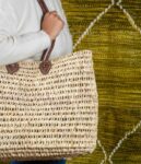 Rivers Basket – Handmade Moroccan Straw Basket