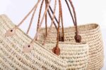 Rivers Basket – Handmade Moroccan Straw Basket