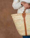 Wicker Towel Basket – Reinforced Moroccan Straw Basket
