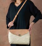 Marrakech Shoulder Strap Bag – Handmade Moroccan Palm Leaf Bag