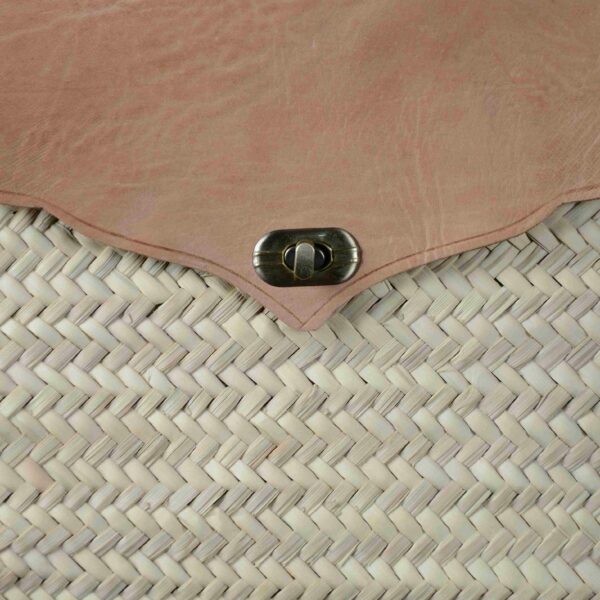Marrakech Shoulder Strap Bag – Handmade Moroccan Palm Leaf Bag