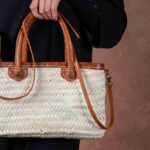 Marrakech Zipper Bag – Handmade Palm Leaf Rectangle Bag