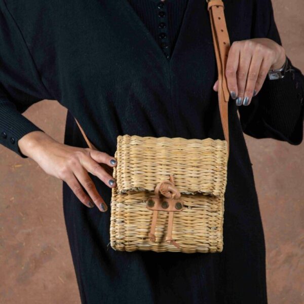 Mogador Shoulder Strap Bag – Small Handmade Bag in Moroccan