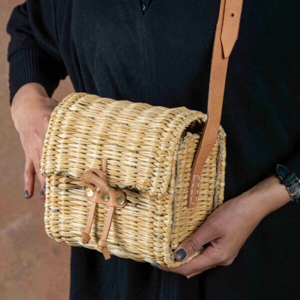 Mogador Shoulder Strap Bag – Small Handmade Bag in Moroccan