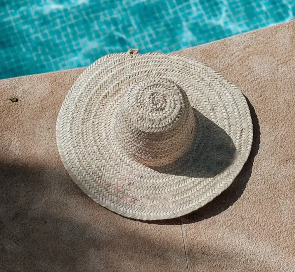 Medina Straw Hat – Handwoven Moroccan Palm Leaf Hat For Ever