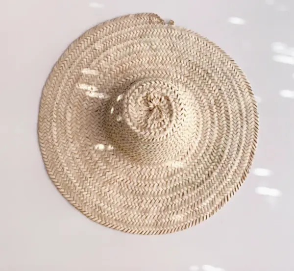 Medina Straw Hat – Handwoven Moroccan Palm Leaf Hat For Ever