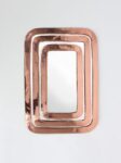 Vintage Moroccan Brass Mirror – Handmade Wall Mirror in Gold