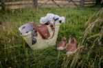 Luxury Personalized Wicker Tote Bag – Handcrafted Leather