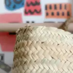 Rectangle Palm Leaf Bag – Handmade Moroccan A5 Basket