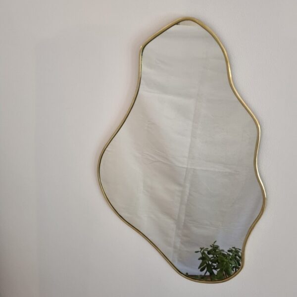 Brass Wall Mirror – Handmade Moroccan Mirror For Boho Chic Decor