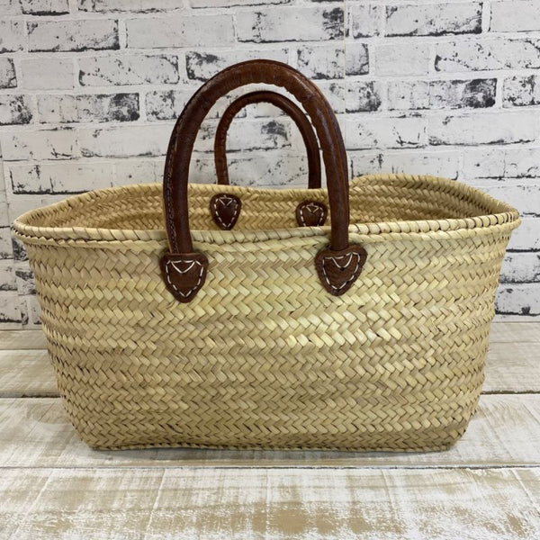 French Market Basket – Safi – 3 Sizes | Handwoven Moroccan