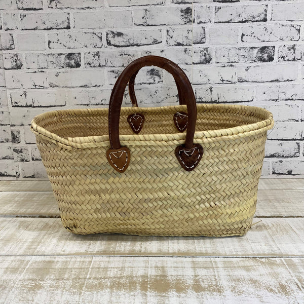 French Market Basket – Safi – 3 Sizes | Handwoven Moroccan