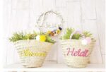 👜 Personalized Straw Bag – Custom Bridesmaid Gift for Bachelorette Parties & Beach Weddings