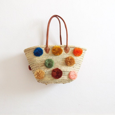 👜 Handwoven Moroccan Straw Bags – Eco-Friendly Artisan Tote