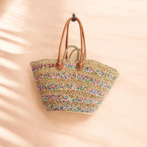 👜 Handwoven Moroccan Straw Bags – Eco-Friendly Artisan Tote