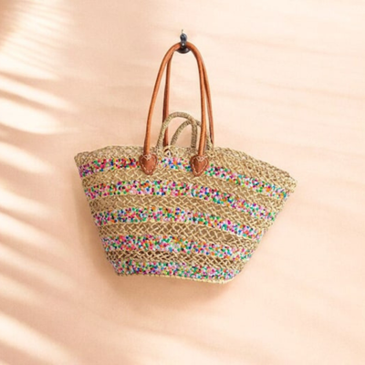 👜 Handwoven Moroccan Straw Bags – Eco-Friendly Artisan Tote