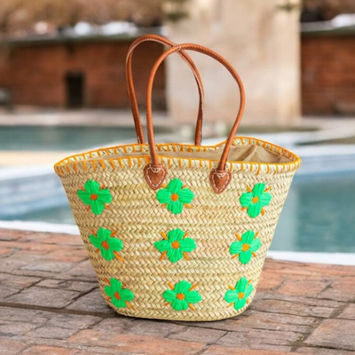 👜 Handwoven Moroccan Straw Bags – Eco-Friendly Artisan Tote