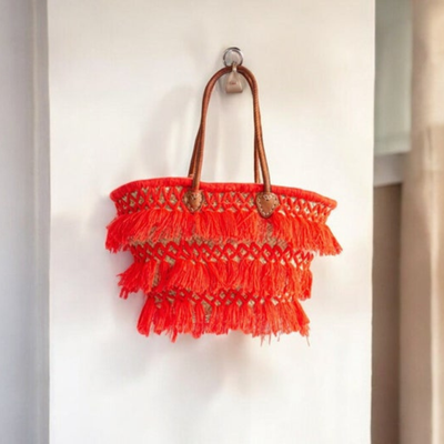 👜 Handwoven Moroccan Straw Bags – Eco-Friendly Artisan Tote