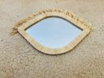 🪞Handmade Moroccan Raffia Mirrors – Natural Boho Wall Decor