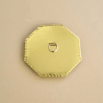 Small Moroccan Gold Mirror – Handcrafted Brass Wall Decor