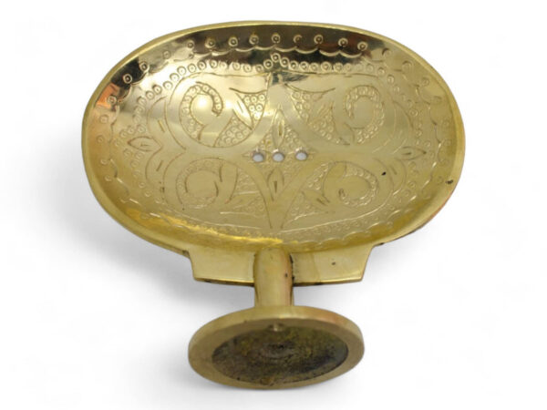 🛁 Handcrafted Solid Brass Wall-Mounted Soap Holder | Vintage-Style Bathroom Soap Dish