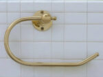 🛁 Handcrafted Solid Brass Towel Holder – Wall-Mounted Bathroom Hook