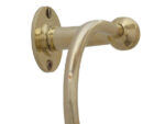 🛁 Handcrafted Solid Brass Towel Holder – Wall-Mounted Bathroom Hook