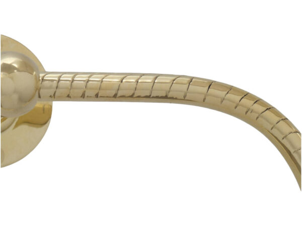 🛁 Handcrafted Solid Brass Towel Holder – Wall-Mounted Bathroom Hook