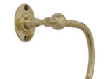 🛁 Handcrafted Solid Brass Towel Holder – Wall-Mounted Bathroom Hook