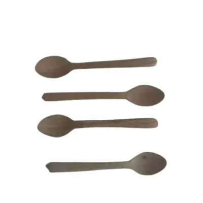 Small Walnut Spoons – Set of 4 | Handcrafted Wooden Utensils