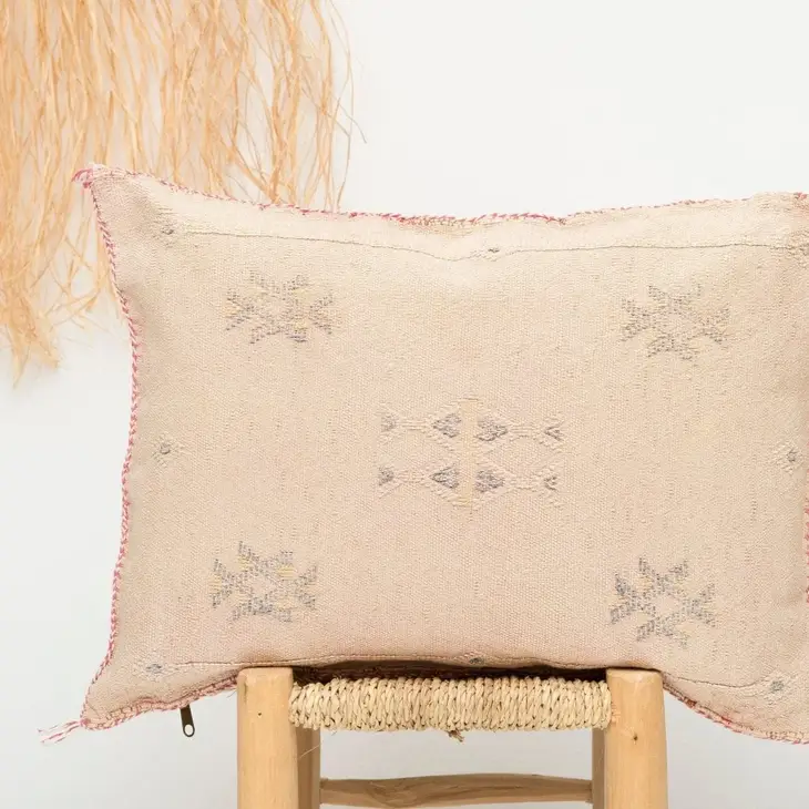 1cdb225de88b5eb020c893c778291f45b3ff434bc407a749620ebb76cd10e538-1.webp Cactus Silk Cushion Cover – Handwoven Moroccan Pillow | Boho Vintage Decor
