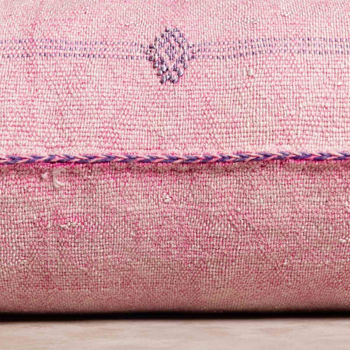 Handmade Cactus Silk Cushion Cover – Vintage Bohemian Berber Pillow