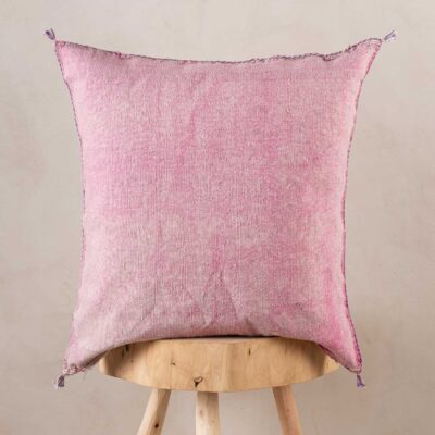 Handmade Cactus Silk Cushion Cover – Vintage Bohemian Berber Pillow