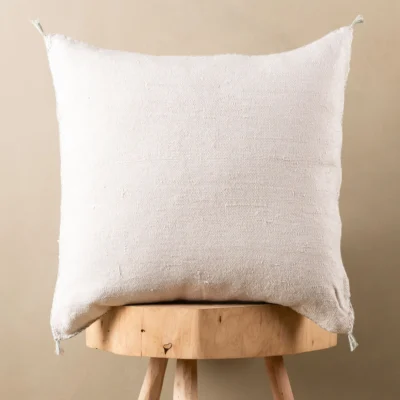 Handmade Cactus Silk Cushion Cover – Vintage Bohemian Berber Pillow