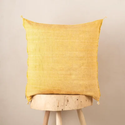 Handmade Cactus Silk Cushion Cover – Vintage Bohemian Berber Pillow